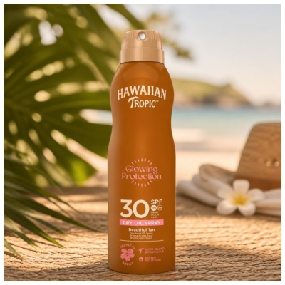 Hawaiian Tropic Protective Mist Dry Oil SPF30 180 ml