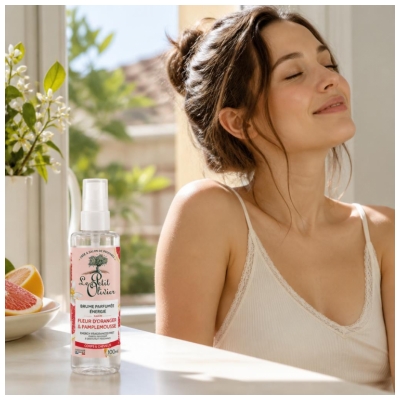 Le Petit Olivier Parfumeret Mist Energi Appelsinblomst & Grapefrugt 100 ml