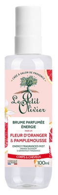 Le Petit Olivier Orange Blossom & Grapefruit Energy Scented Mist 100 ml