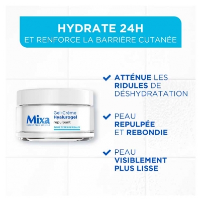Mixa Gel-Crème Hyalurogel Repulpant 50 ml