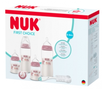 NUK First Choice Coffret Anti-Colique 0-6 Mois et +