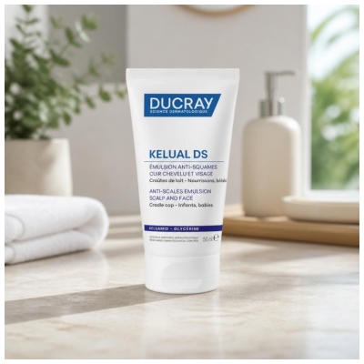 Ducray Kelual Keratoreducing Emulsion Infant Cradle Cap Scaly Skin Infants Babies 50ml