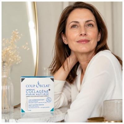 Glow Boost 12 Ampuller Marine Kollagen & Anti-Aging Peptider