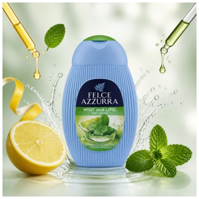 Felce Azzurra Duschgel Minze Zitrone 250 ml