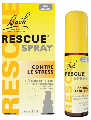 Rescue Bach Spray Brez Alkohola 20 ml