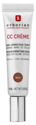 Erborian CC krém s Centellou SPF30 15 ml - Tint: Bohatý
