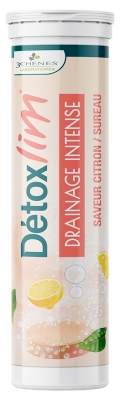Les 3 Chênes Détoxlim Drainage Intense 15 Bruistabletten - Smaak: Citroen/Elderbes