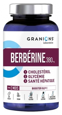 Granions Berbérine 380 mg 60 Gélules