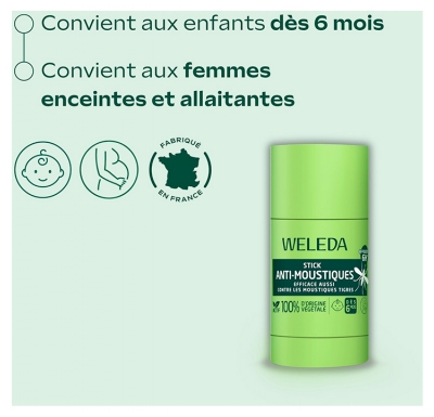 Weleda Stick Anti-Moustiques 18 g