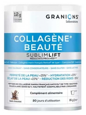 Granions Colágeno+ Beleza SublimLift 300 g - Gosto: Chocolate