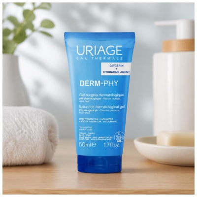 Uriage Derm-Phy Dermatologische Rijke Wasgel 50 ml