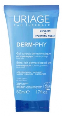 Uriage Derm-Phy dermatoloģiskā īpaši trekna želeja 50 ml