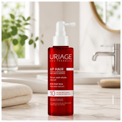 Uriage AP HAIR Håravfall & Tillväxt Intensivt Serum Mot Håravfall 100 ml