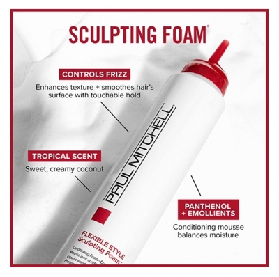 Paul Mitchell Mousse Sculpting Foam Flexible Style