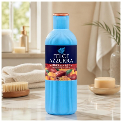 Felce Azzurra Żel pod prysznic i płyn do kąpieli Bursztyn i Argan 650 ml