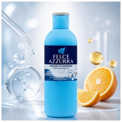 Felce Azzurra Dusche & Bad Moon Flowers 650 ml