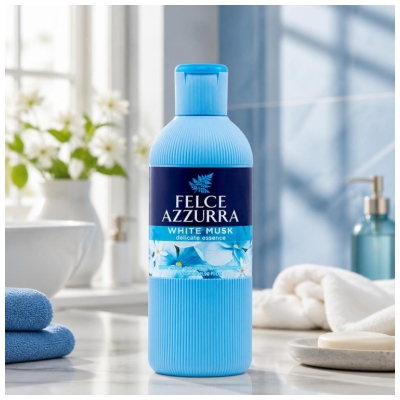 Felce Azzurra Dusche & Bad Weißer Moschus 650 ml
