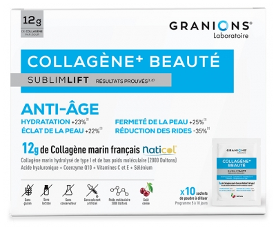 Granions Kollagen + Skönhet SublimLift 10 Påsar