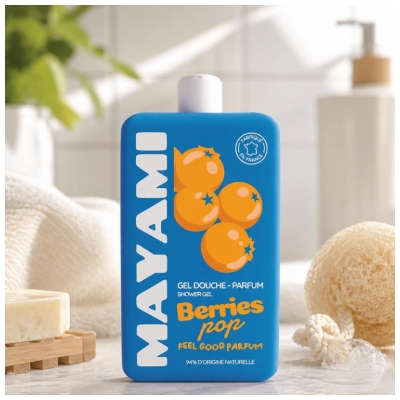 Mayami Gel Douche Berries Pop 300 ml