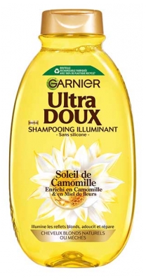 Garnier Ultra Doux Rozjasňující šampon pro přirozené nebo melírované blond vlasy 300 ml
