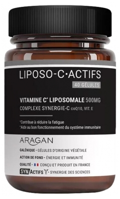 Aragan Synactifs Lipso-CAktiv 40 Kapseln (mindestens haltbar bis 30.09.2026)