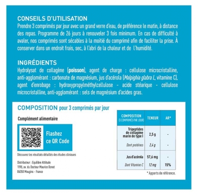 Granions Collagène Tripeptides 80 Comprimés