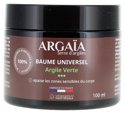 Argaïa Baume Universel Argile Verte 100 ml (bedst før 30/09/2026)