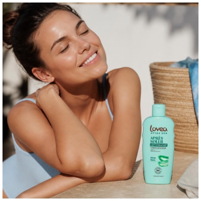 Lovea Kosteuttava Auringon Jälkeinen Voide Aloe Vera 150 ml
