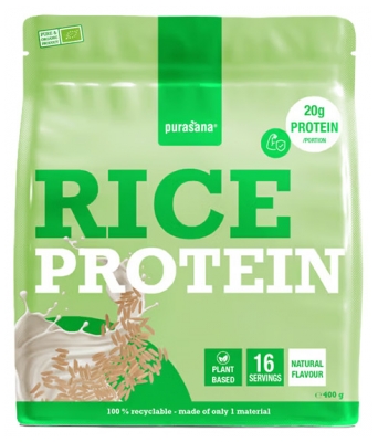 Purasana Bio rýžový protein 400 g