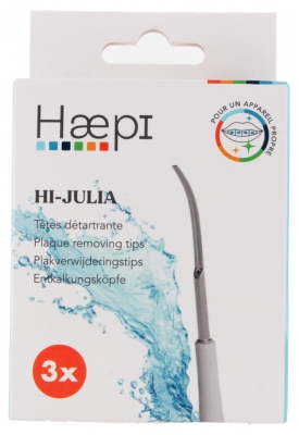 Haepi Julia 3 zobakmens noņemšanas uzgaļi