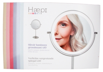 Haepi Miroir Lumineux Grossissant x10