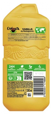 Ushuaïa Gel de Duș Calmant cu Vanilie 280 ml