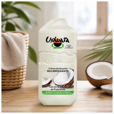Ushuaïa Creme de Duche Nutritivo Leite de Coco 280 ml