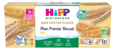 HiPP Mitt Njutbara Mellanmål Mitt Första Kex från 6 Månader Ekologisk 180 g