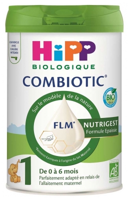 HiPP Combiotic 1 Formuła dla Niemowląt Zagęszczona 0-6 Miesięcy Organiczna 800 g