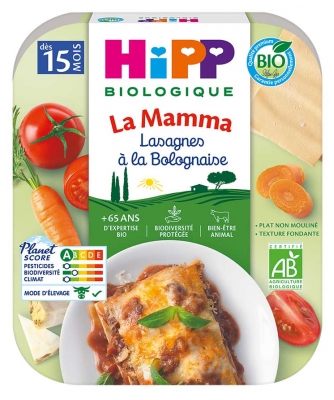 HiPP La Mamma Lasagne à la Bolognaise od 15 Miesiąca Organic 250 g
