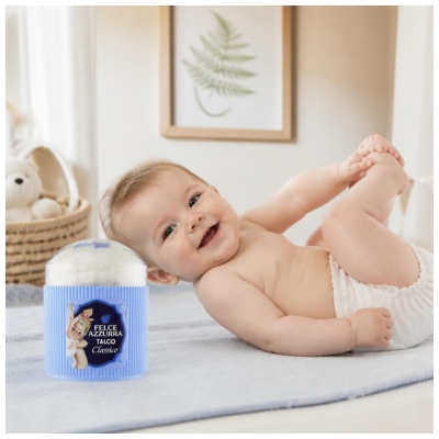 Felce Azzurra Talc Original 250 g + 1 Pompom