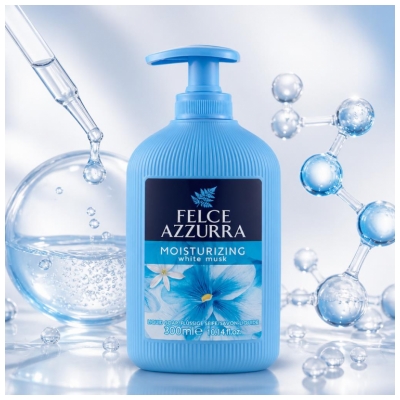 Felce Azzurra Flüssigseife Weißer Moschus 300 ml