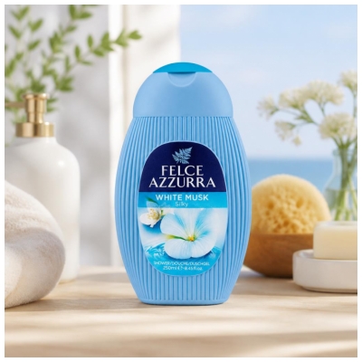 Felce Azzurra Gel de Banho Almíscar Branco 250 ml