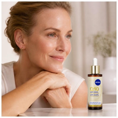 Nivea Q10 Regenerační sérum proti vráskám Kolagen Expert 3v1 30 ml