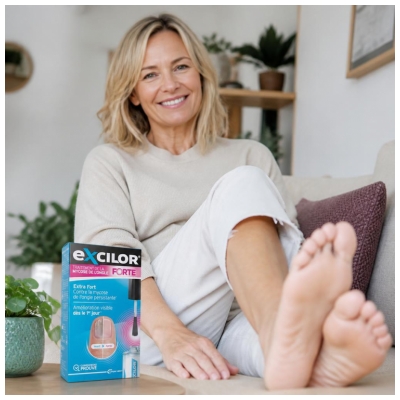 Excilor Forte Schimmelnagelbehandeling 30 ml + 1 gratis nagelknipper
