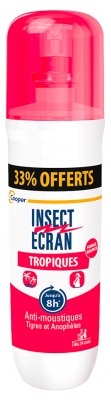 Insect Ecran pretodu atbaidošs aerosols ādai īpaši tropiem 100 ml