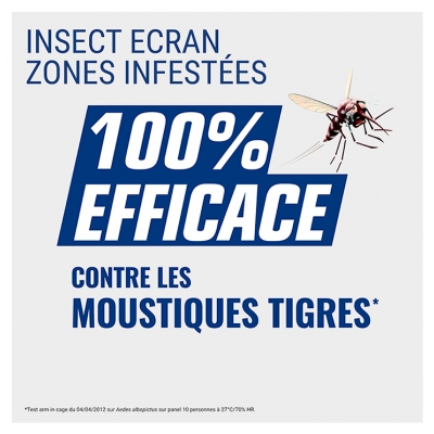 Insect Ecran Anti-Moustiques Spray Répulsif Peau Zones Infestées 100 ml + Après Piqûres Gel Apaisant 20 g