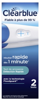 Clearblue Greito Nustatymo Nėštumo Testas 2 Testai