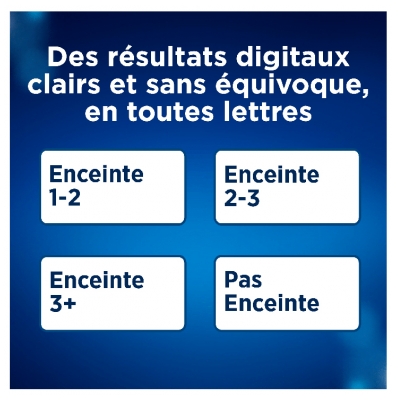 Clearblue Test de Grossesse Digital 2 Tests