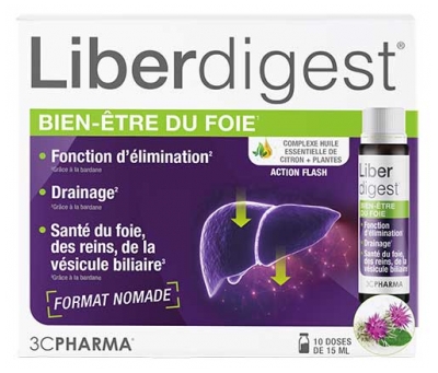 3C Pharma Liberdigest 10 Doses