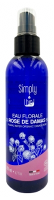 Simply Bio Eau Florale de Rose de Damas Bio 200 ml