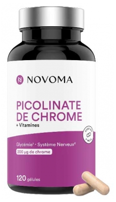 Novoma Kromov pikolinat 120 kapsul