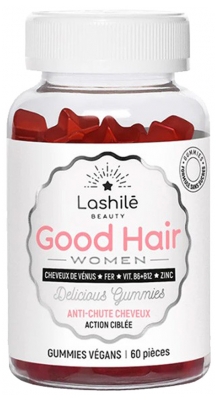 Lashilé Beauty Good Hair Women Anti-Chute 60 Gummies