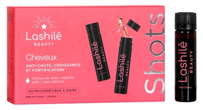 Lashilé Beauty Hiustenlähtöä Ehkäisevä Kasvu ja Vahvistaminen 14 Shotit